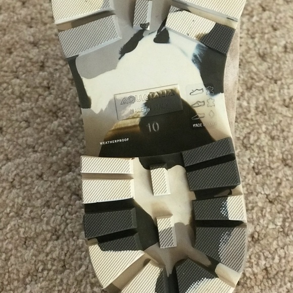 Aquatalia James dress suede shoe in tan - Picture 7 of 8